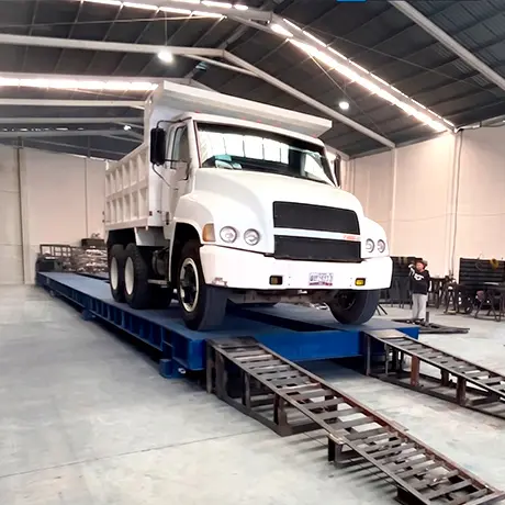Bascula camionera portátil para Torton