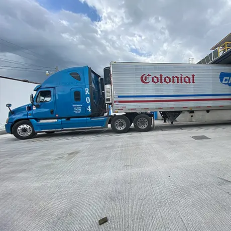 Instalacion de bascula camionera de 80t para control de peso en transporte de carga