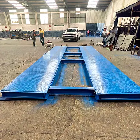 fabricación de basculas camioneras portátiles en México peso exacto y precio